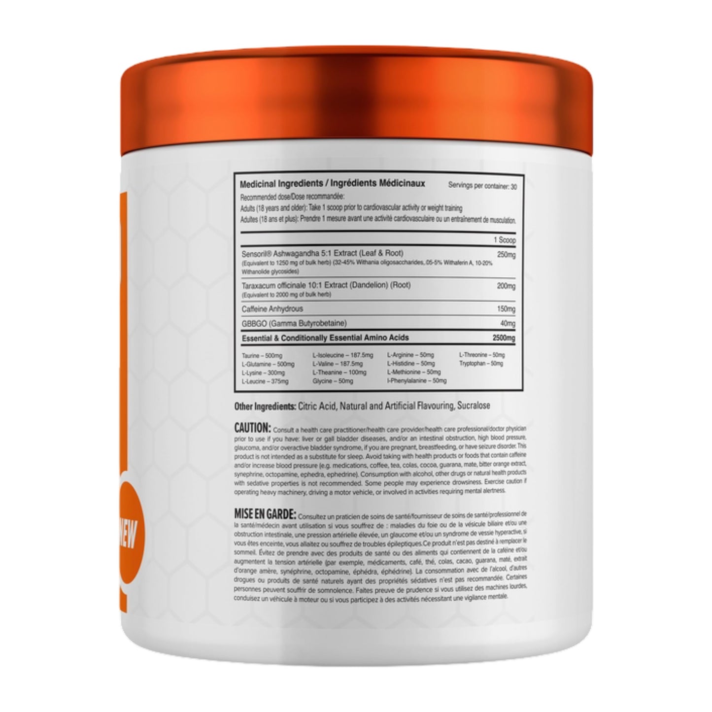 Ballistic Quick Prep Metabolic Accelerant | Thermogenic Fat Burner with Sensoril Ashwagandha & EAAs | Weight Management, Natural Diuretic, Enhances Energy & Recovery | 30 Servings (Crushin' Cream Soda)