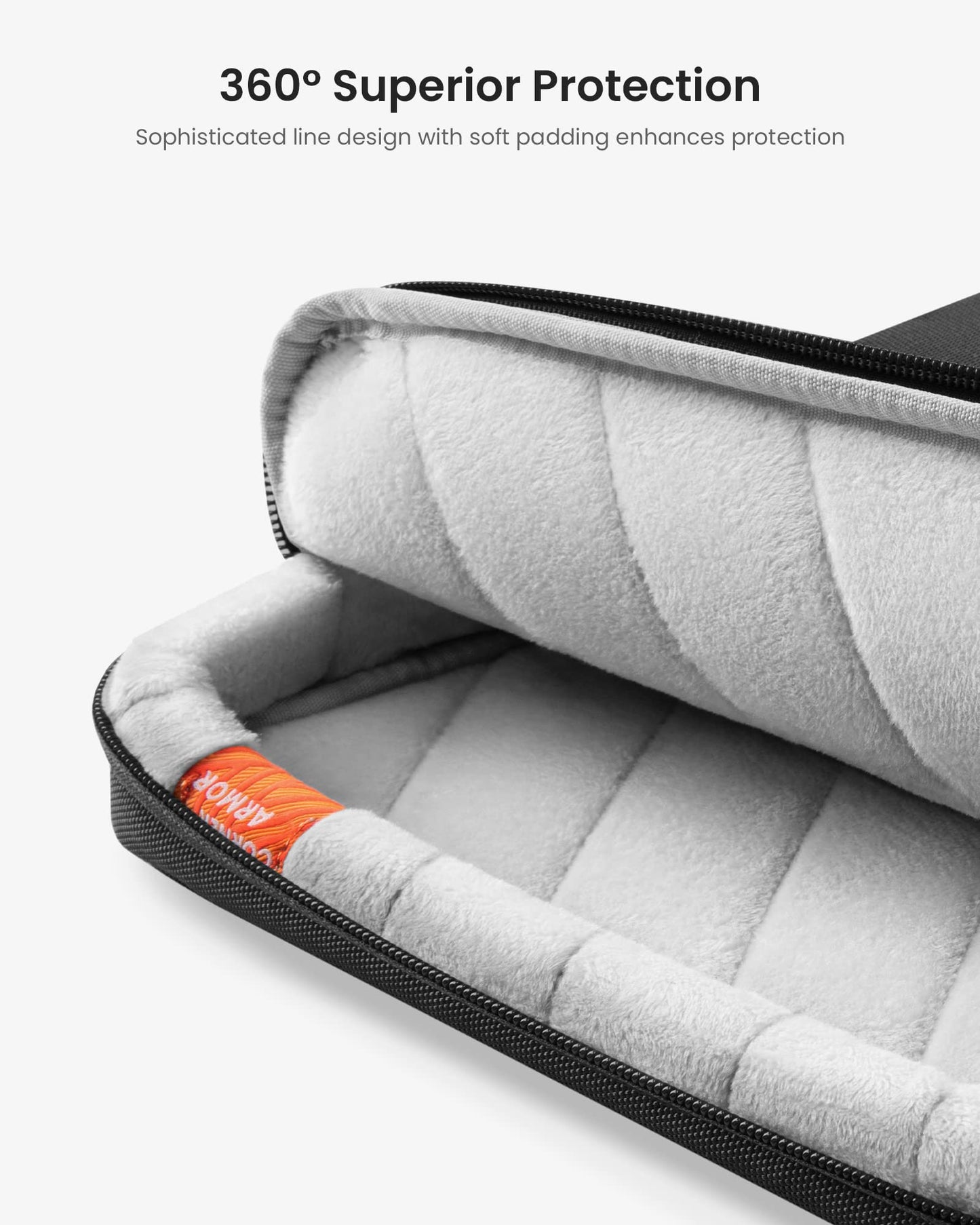 tomtoc Laptop Shoulder Bag for 14-inch MacBook Pro M3/M2/M1 Pro/Max A2918 A2992 A2779 A2442 2023-2021, 13.5-14.4 Surface Laptop 6/5/Studio 2, Surface Book 3, 360 Protective Case Fit Asus VivoBook