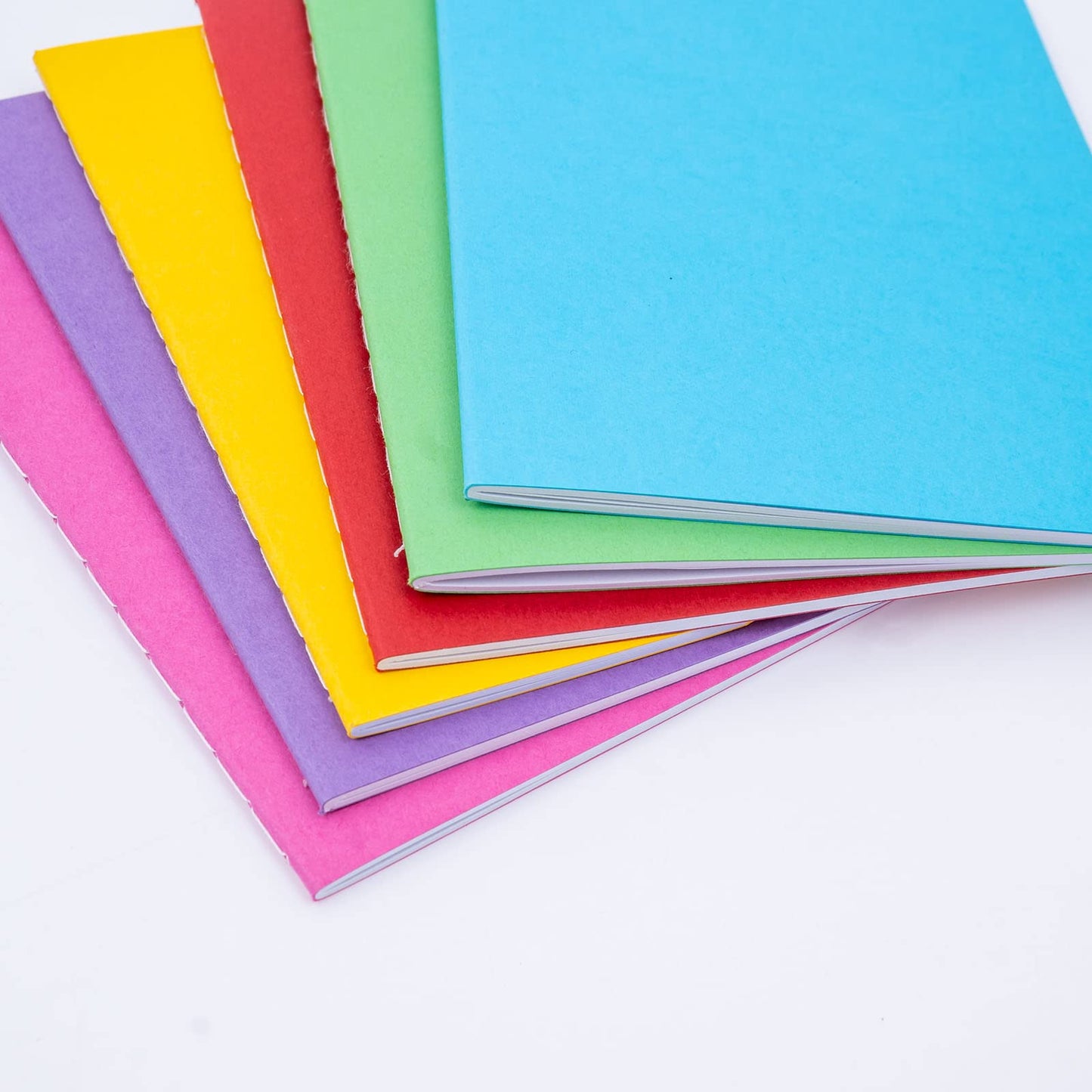 48 Pack 6 Colors Blank Colorful Travel Notebooks for Kids, Bulk Journals for Student Journals, Drawing, Sketchbook (4.2 x 5.5 in)