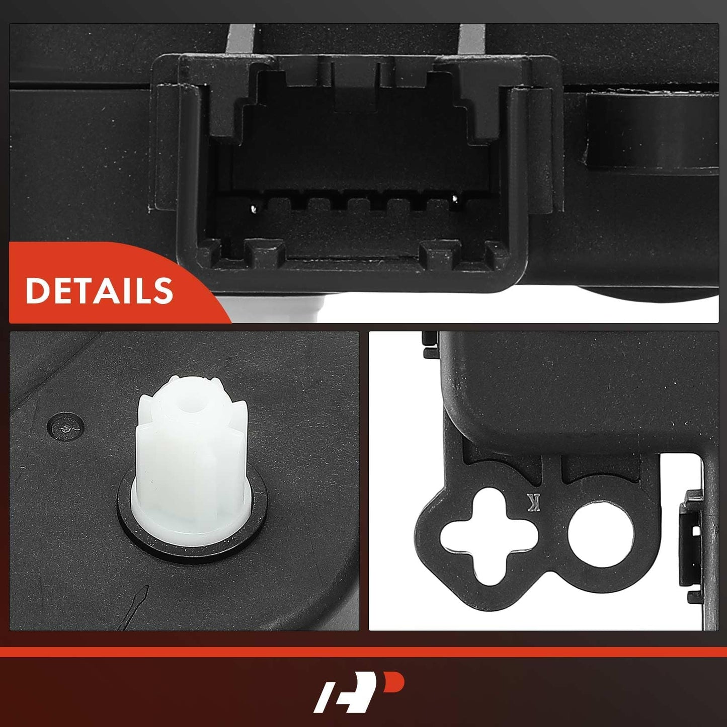 A-Premium HVAC Heater Blend Door Actuator Compatible with Jeep Wrangler, Wrangler JK, Compass, Patriot & Dodge Journey, Durango, Avenger, Caliber & Chrysler 200, Sebring, Aspen & Ram ProMaster 1500