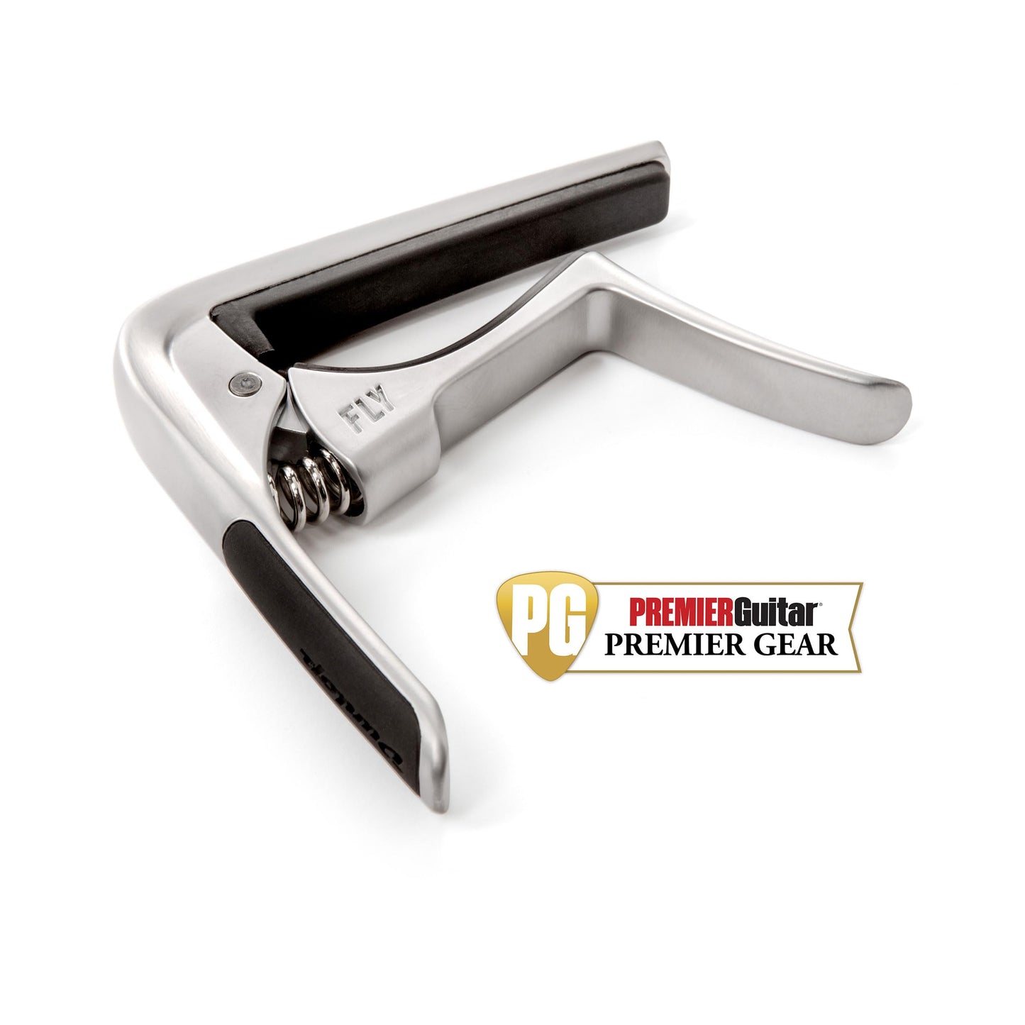 JIM DUNLOP Trigger Fly Capo Curved Satin Chrome