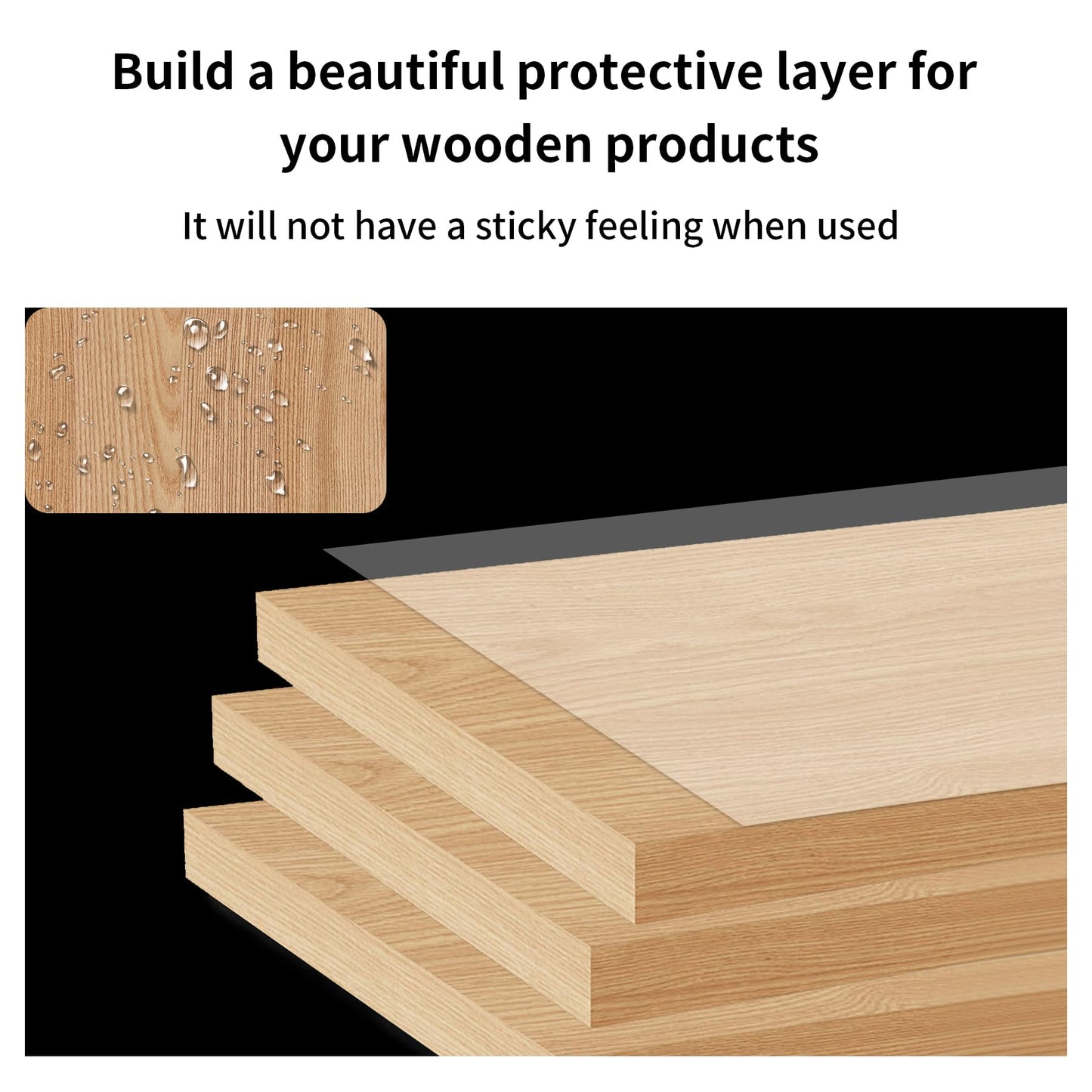 32 oz 100% Natural Pure Tung Oil for Wood Finishing Food Grade Safe, Waterproof Tung Oil for Wood Floors, Butcher Block, Indoor & Outdoor Furniture
