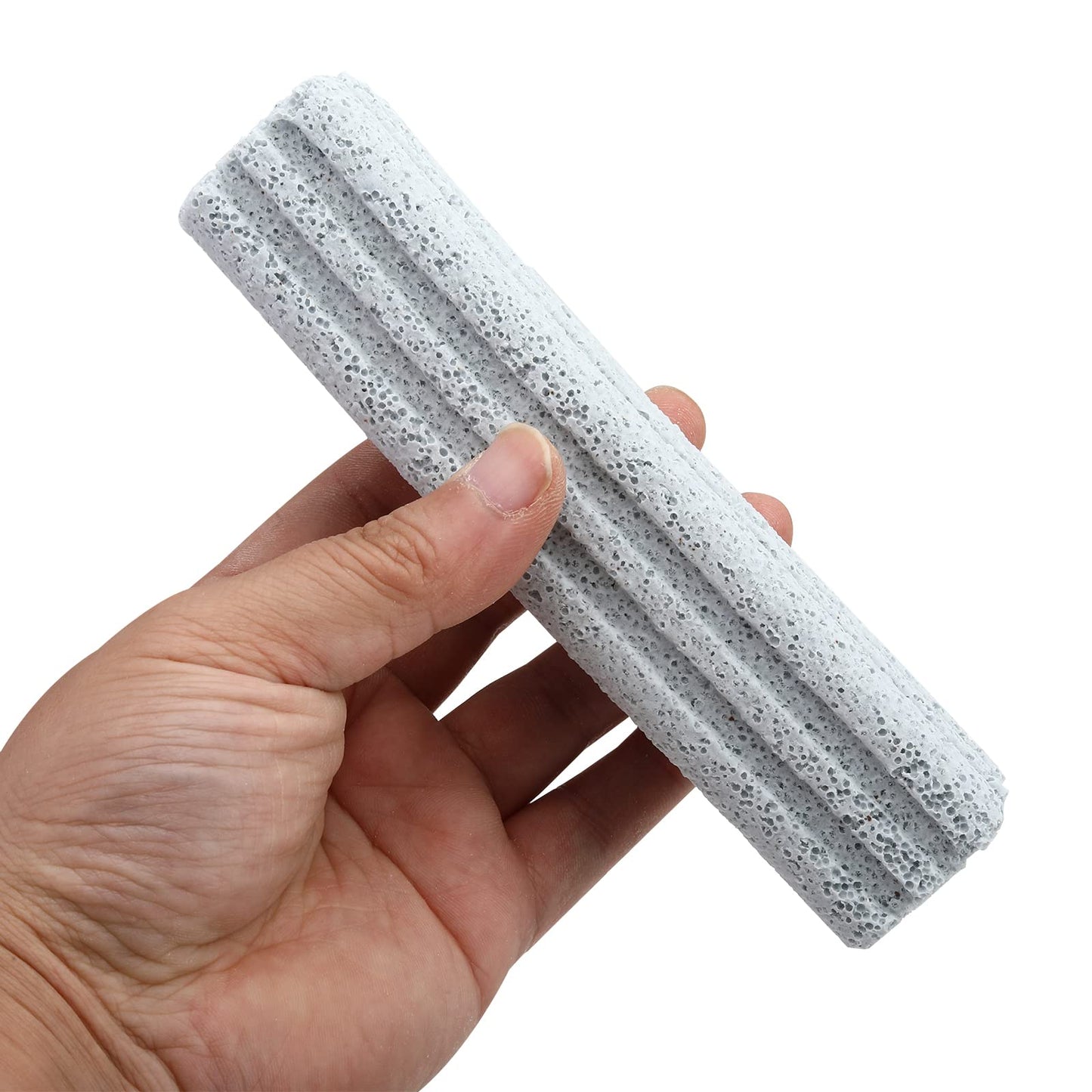 RealPlus Ceramic Bio Filter Media for Aquarium Sump Canister Pond Fish Tank Vast Surface Area, Blue (15.8cm Length / 56pcs)