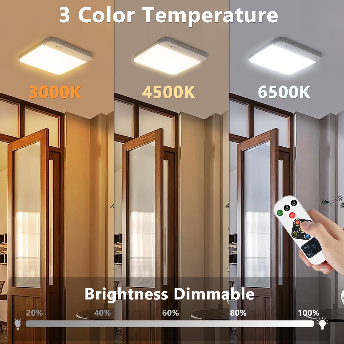 Rechargeable Closet Lights Motion Sensored - 7.8in Magnetic Under Cabinet Lighting, Battery Operated Closet Light with Remote, Wireless Indoor Sensor Lights for Under Counter Shower Bathroom Kitchen