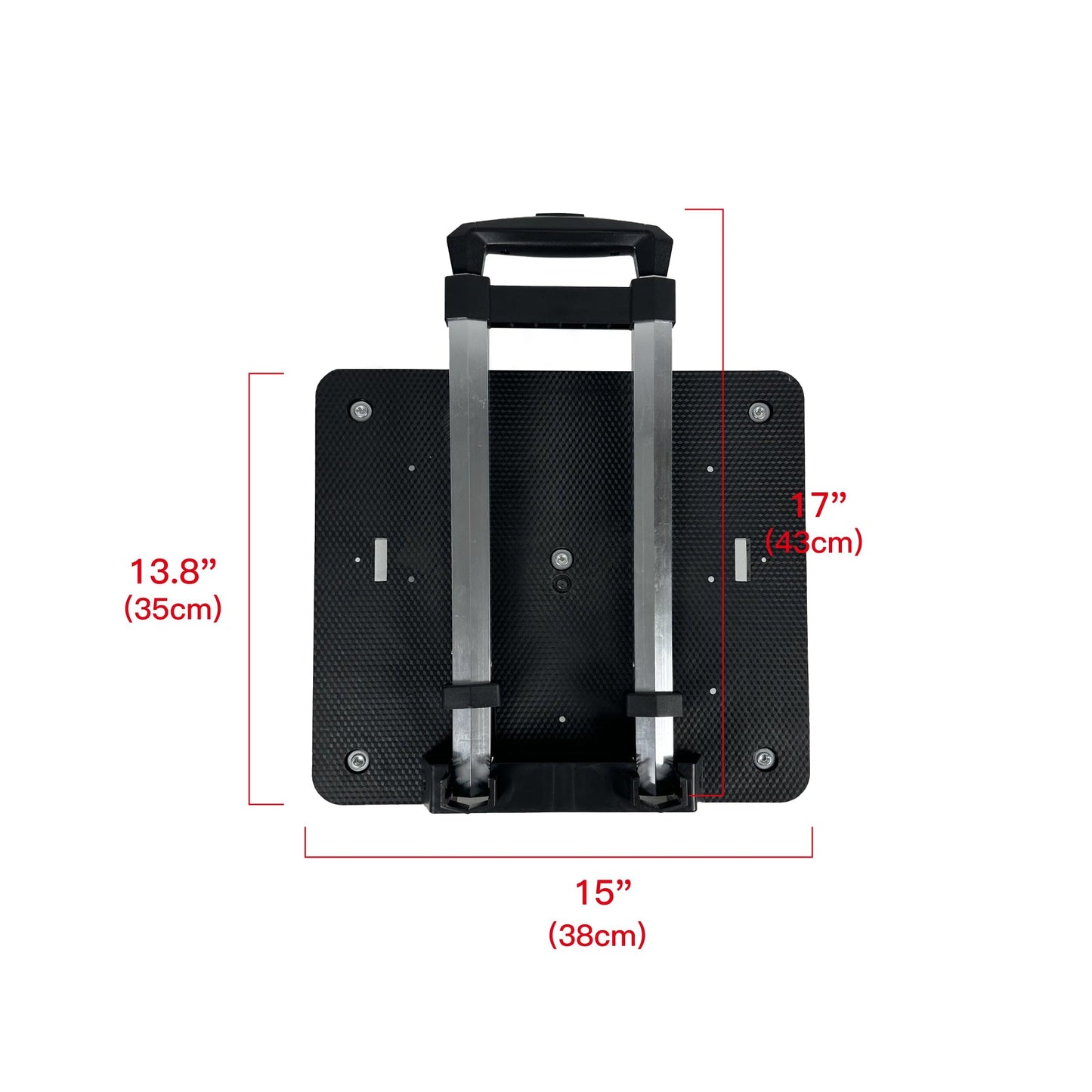 Mr. Peanut's Spinner Wheelbase Luggage Cart, Adding Rolling Functionality to Bags & Pet Carriers