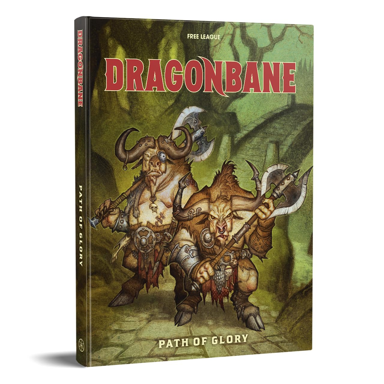 Free League Publishing Dragonbane: Path of Glory Roleplaying Adventure Expansion, Tabletop Roleplaying for Adults, Family, Teens 12+