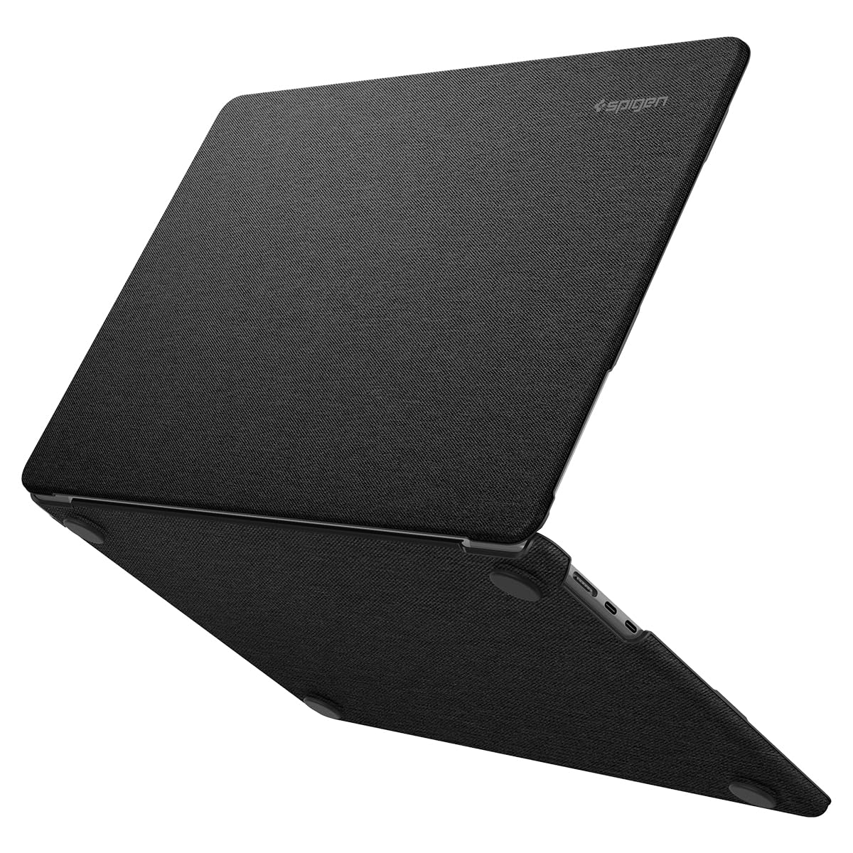 Spigen for MacBook Air 15 inch Case M4 (2025), MacBook Air 15 inch M3/M2 (2024-2022), Urban Fit Protective Premium Fabric Case Cover, A3114, A2941, Black