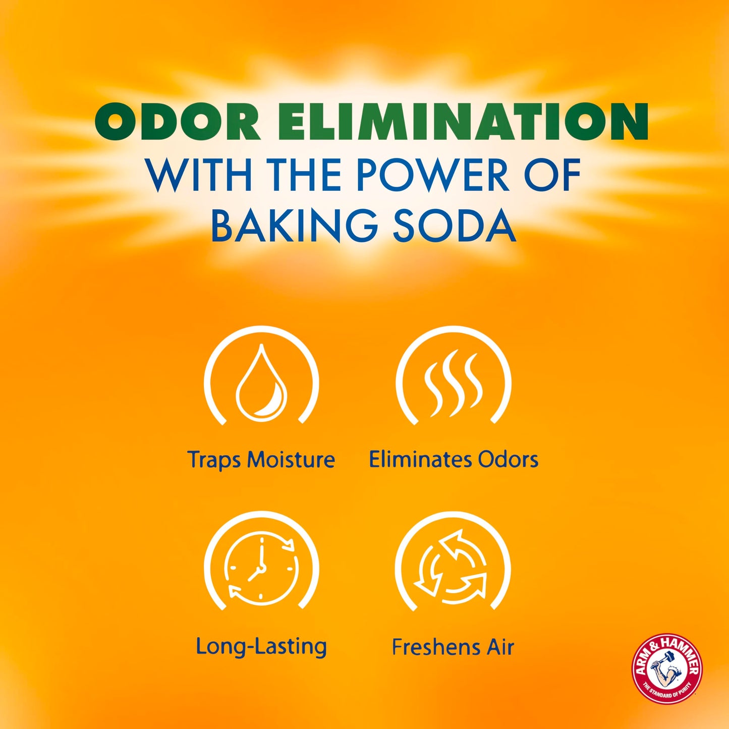 Arm & Hammer Essentials Hanging Moisture Absorber and Odor Eliminator, 17.5 oz., 3 Pack, Linen Fresh, Moisture Absorbers for Closets, Laundry Rooms and Bedrooms, Long-Lasting Freshness