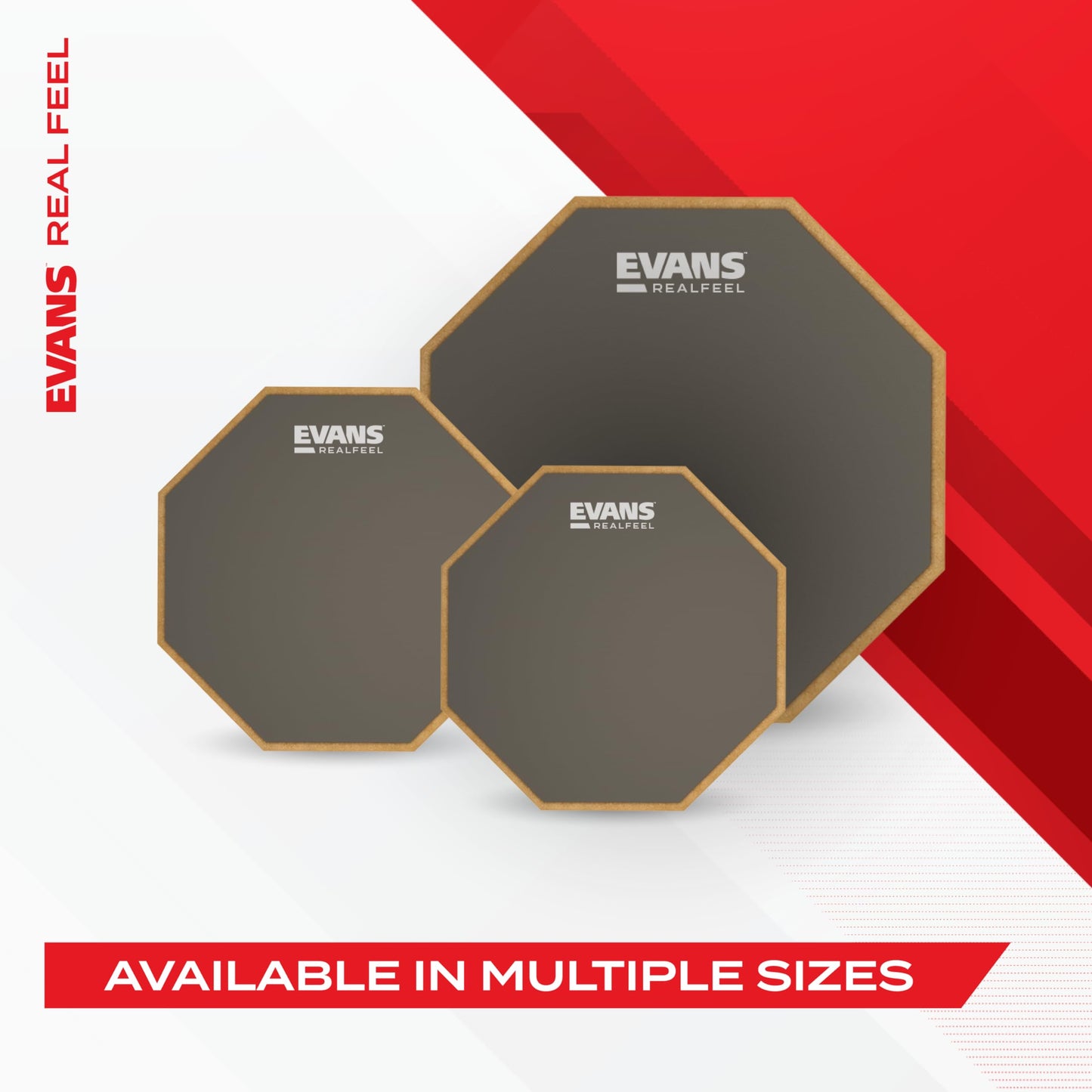 RealFeel by EVANS Apprentice Drum Pad, 7 Inch