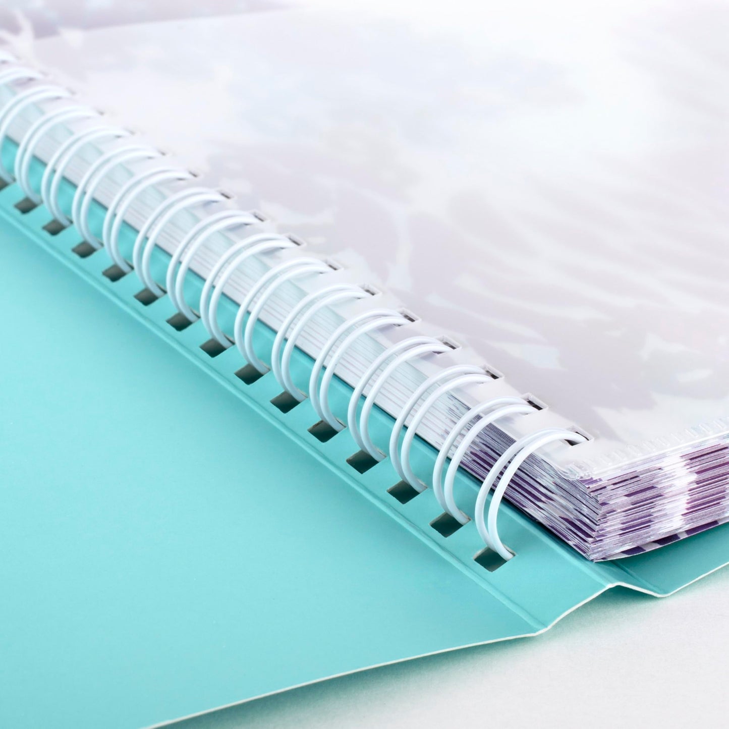 AT-A-GLANCE 2026 Appointment Book Planner, Weekly & Monthly, 8.5" x 11", Hourly, Large, Wild Washes, Teal (523-905-26)