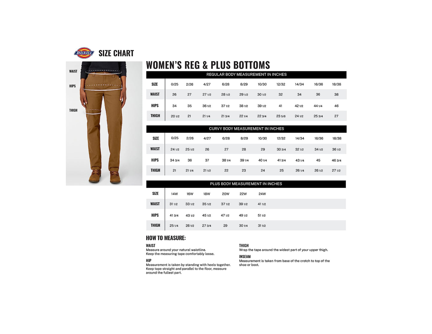 Dickies Women's Flat Front Stretch Cotton Blend Pants, Black V1, 2
