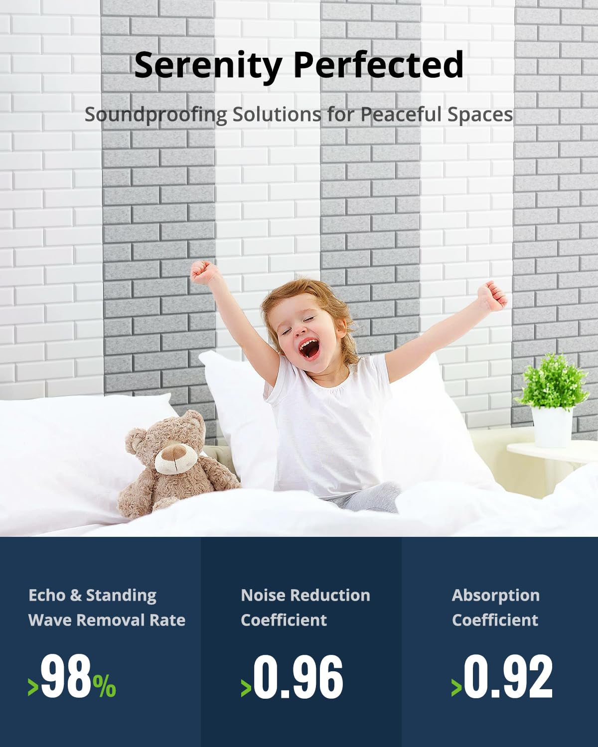 12 Pack Acoustic Foam Panels 12"X12"X0.4" Soundproof Foam Wall Decoration Sound Deadening Panels High-Density Soundproof Wall Panels, Sound Absorbing Panel for Home & Offices(Black)