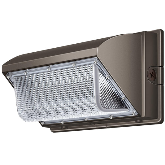 BIRITALO LED Wall Pack Light 120W 18000LM 150LM/W LED Security Flood Commercial and Industrial Outdoor Wall Mount Light 110V-277V IP65 Waterproof WallPack Buildings Lighting for Garages Barn Yard