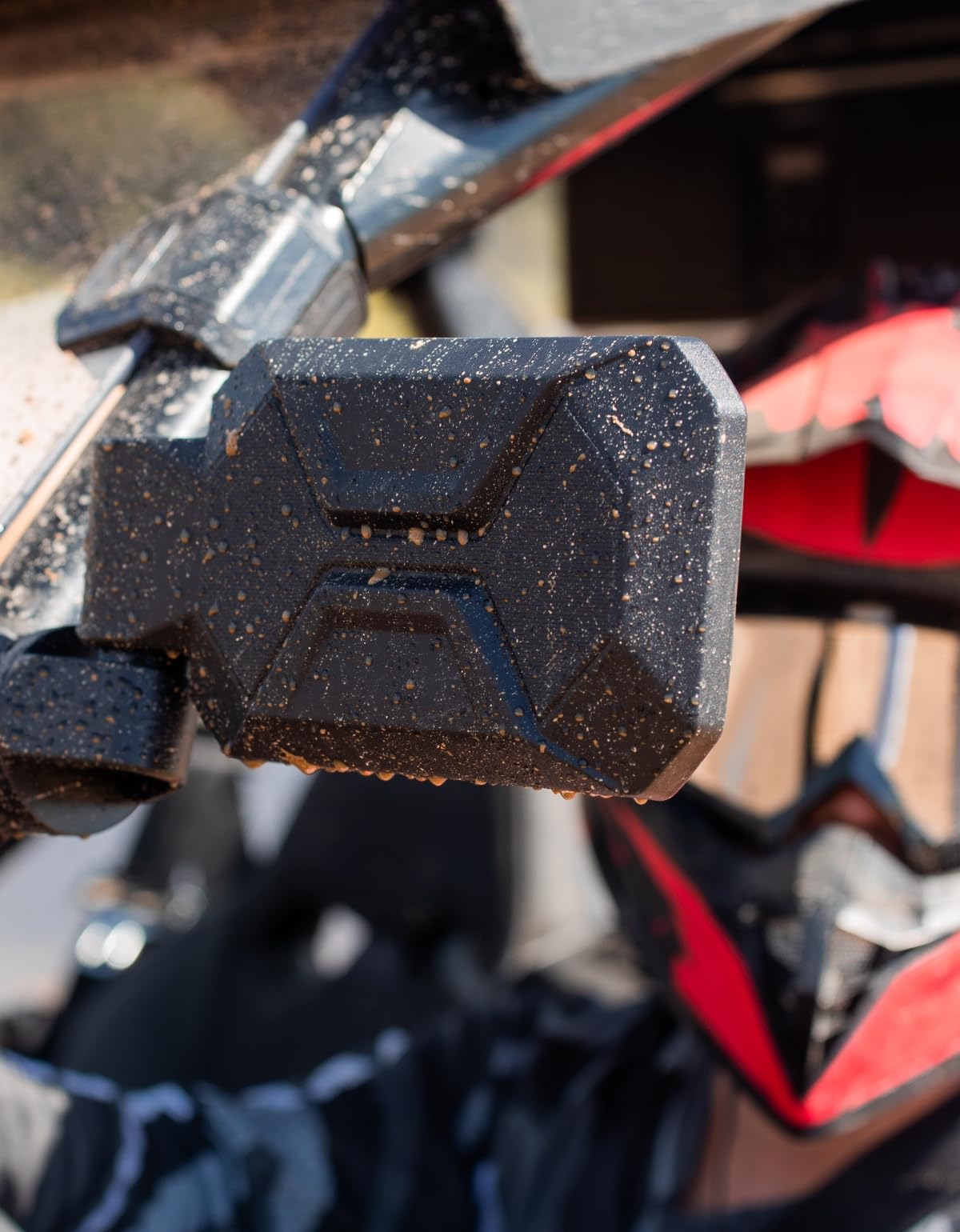 KEMIMOTO UTV Side Mirrors with 1.6'' to 2'' Roll Bar Cage, Adjustable&Breakaway SXS Rearview Mirrors, Compatible Polaris RZR, Can-Am Maverick X3, Pioneer, Talon, Kawasaki Teryx,Gator, CFMOTO,Black