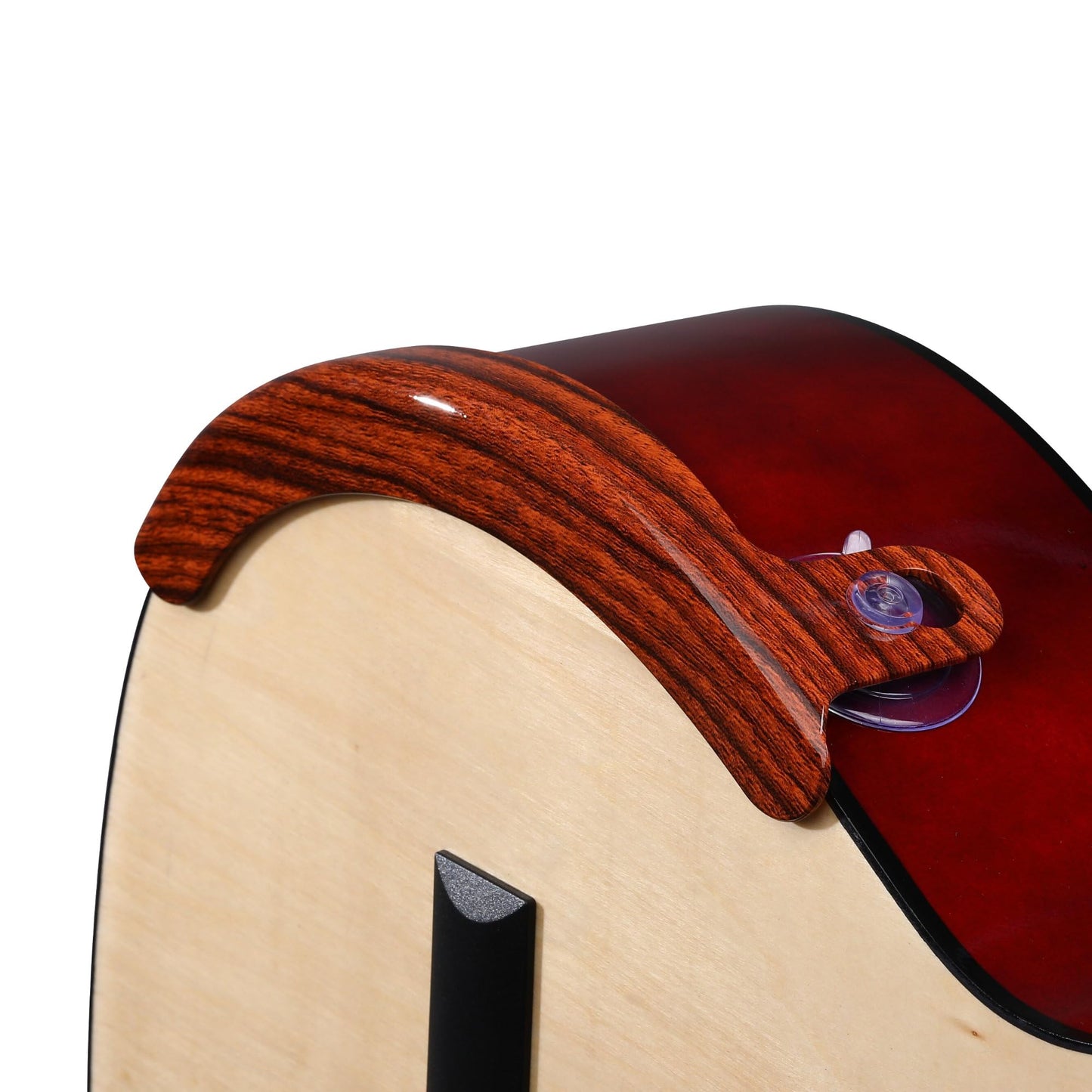 Alba Guitar Beads Classical Guitar Armrest, Acoustic, Flamenco Guitar Arm Rest Light Brown color, non-adhesive