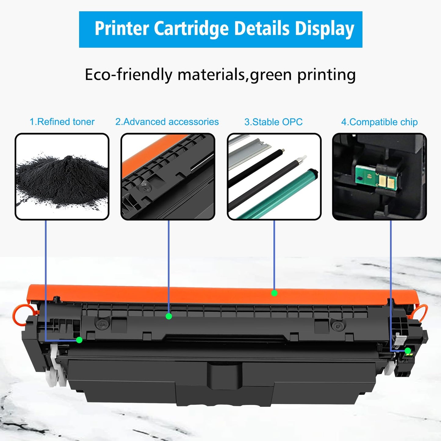 210A W2100A Compatible Toner Cartridge with Chip Standard Capacity 2000 Pages Black for 4201 4201dw 4201dn MFP 4301 4301dw 4301fdw 4301fdn Printer