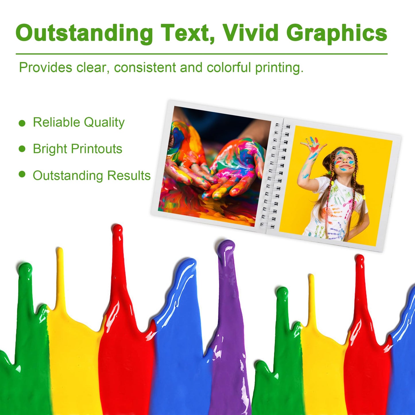 932XL 933XL Ink Cartridges Combo Pack (5 Pack, 2Black / 1Cyan / 1Magenta / 1Yellow) - Compatible 932XL 933XL Ink Cartridge Replacement for HP Officejet 6100 6600 6700 7110 7610 7612 Printer