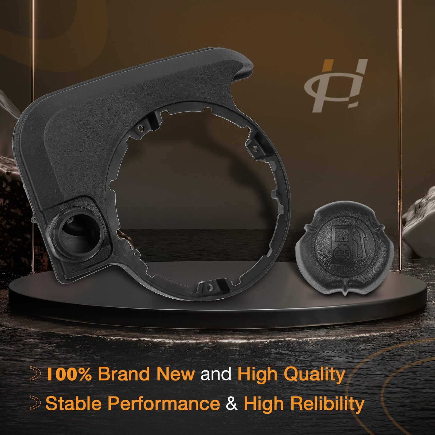 699374 Gas Fuel Tank with Cap for Briggs & Stratton Engines Compatible with John Deere, Troy Bilt, Craftsman & More Replaces# 494213 495224 499618 693377