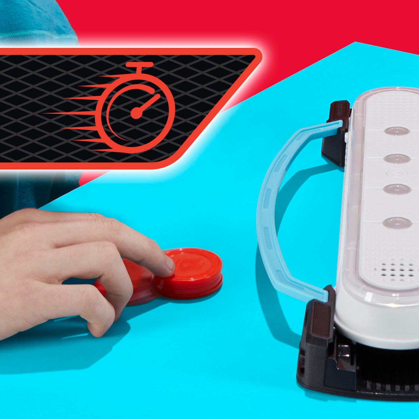 Hypershot Electronic Tabletop Hockey Game | 5 Games in 1 | Music, Lights, and Sounds | Ages 8 and Up | for 1 to 2 Players | Kids Board Games (English & French)
