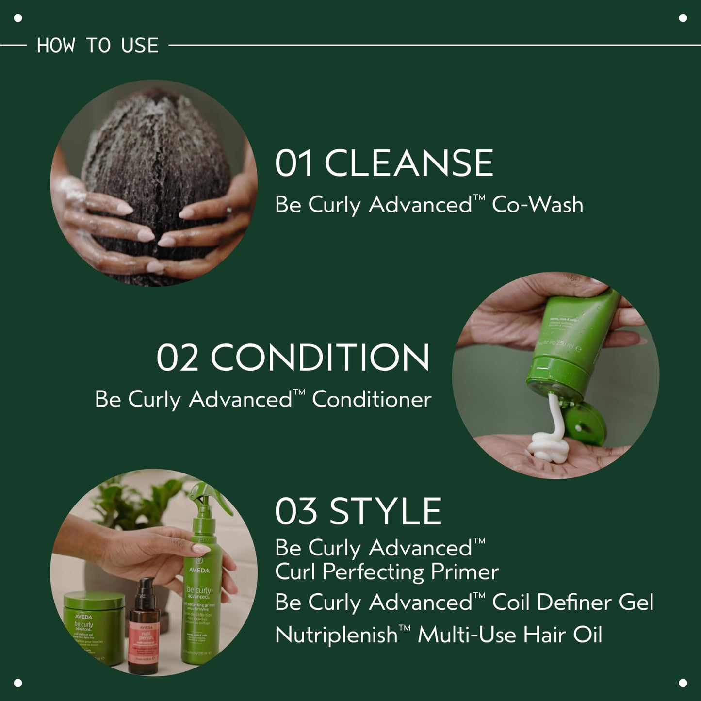 Aveda Be Curly Advanced Co-Wash | Enhances Curl Pattern, Hydrates Curly & Coily Hair | Fights Frizz | Sulfate Free | Silicone Free | 98% Naturally Derived*, 350ml