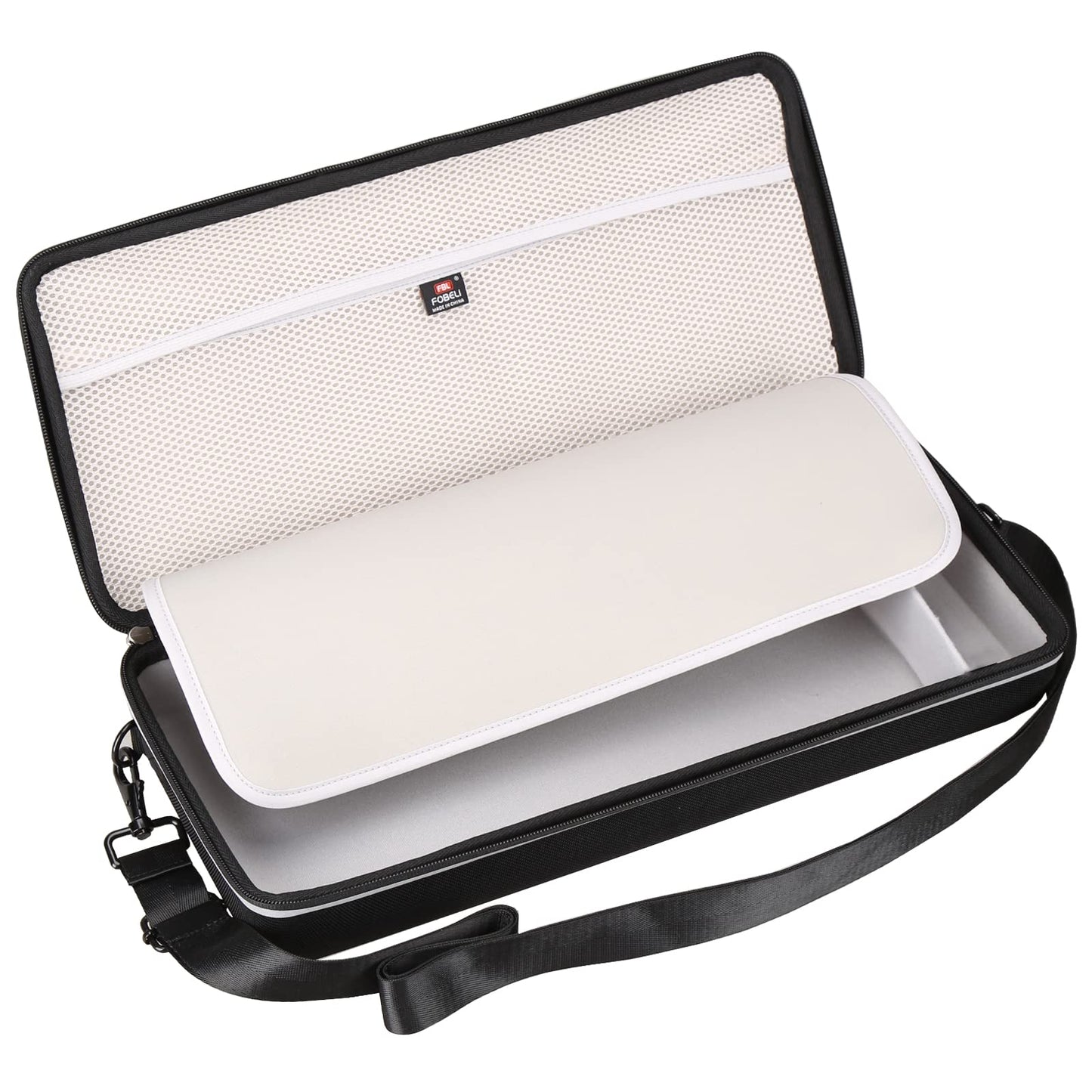 FBLFOBELI Hard Storage Carry Case for HP OfficeJet 200 Portable Printer with Wireless & Mobile Printing CZ993A, EVA Protective Travel Bag Shockproof With Removable Shoulder Strap (Case Only)