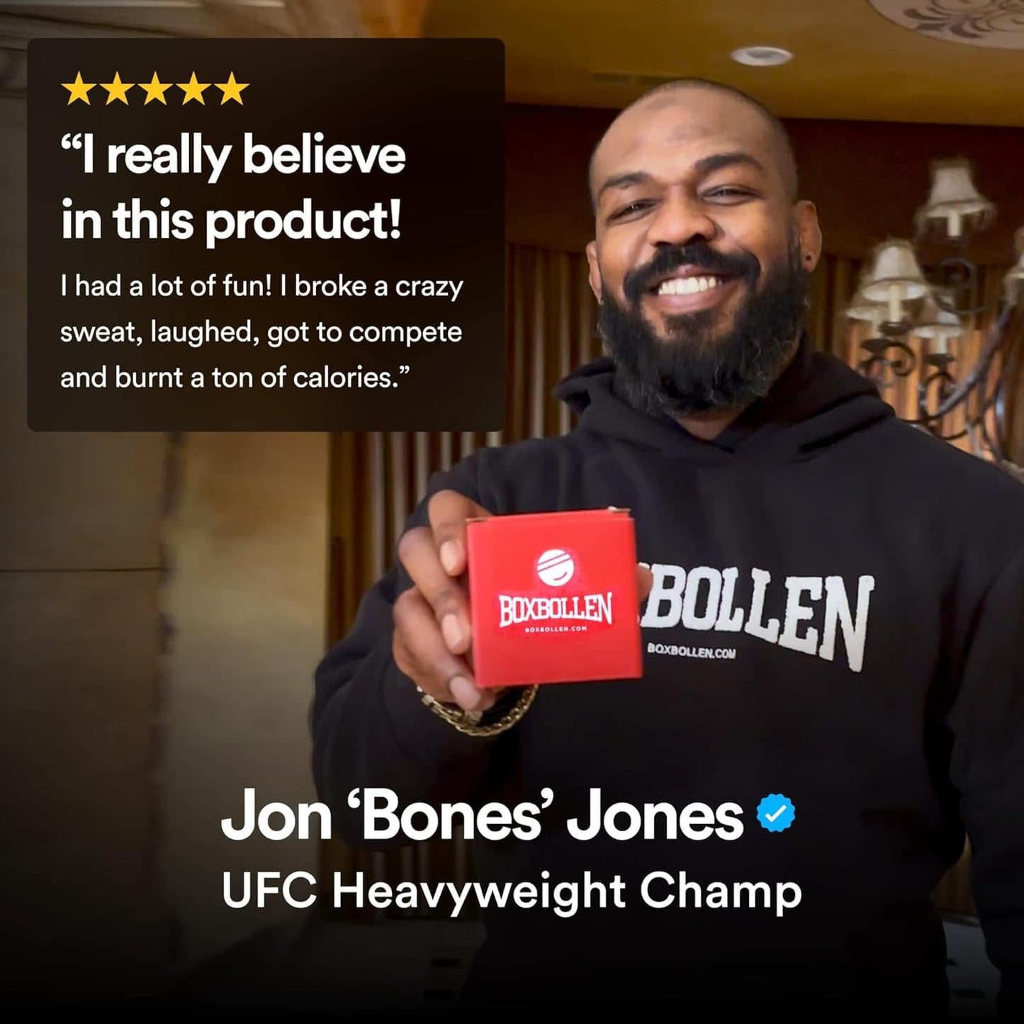 Boxbollen Original Complete Set with The Boxball App License (iOS & Android) - Fun Sports Game Workout for All Ages Burn Calories, Boost Hand-Eye Coordination Cognitive Fitness 2023 Edition Red