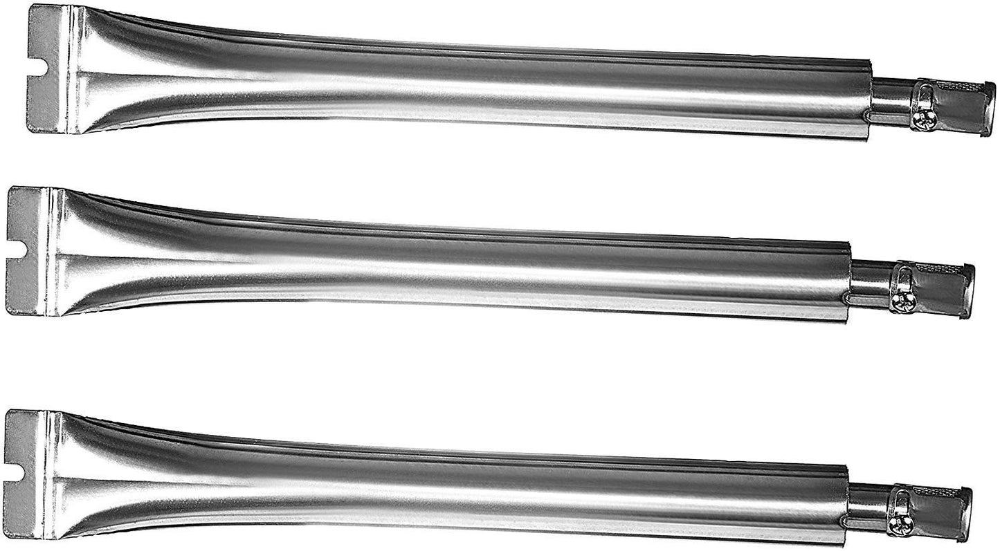 BBQ Accessories 14.31 inch Tube Burner for Broil King Signet, Durable Stainless Steel Grill Replacement Parts Sovereign Gas Grills, Set of 3-Pack
