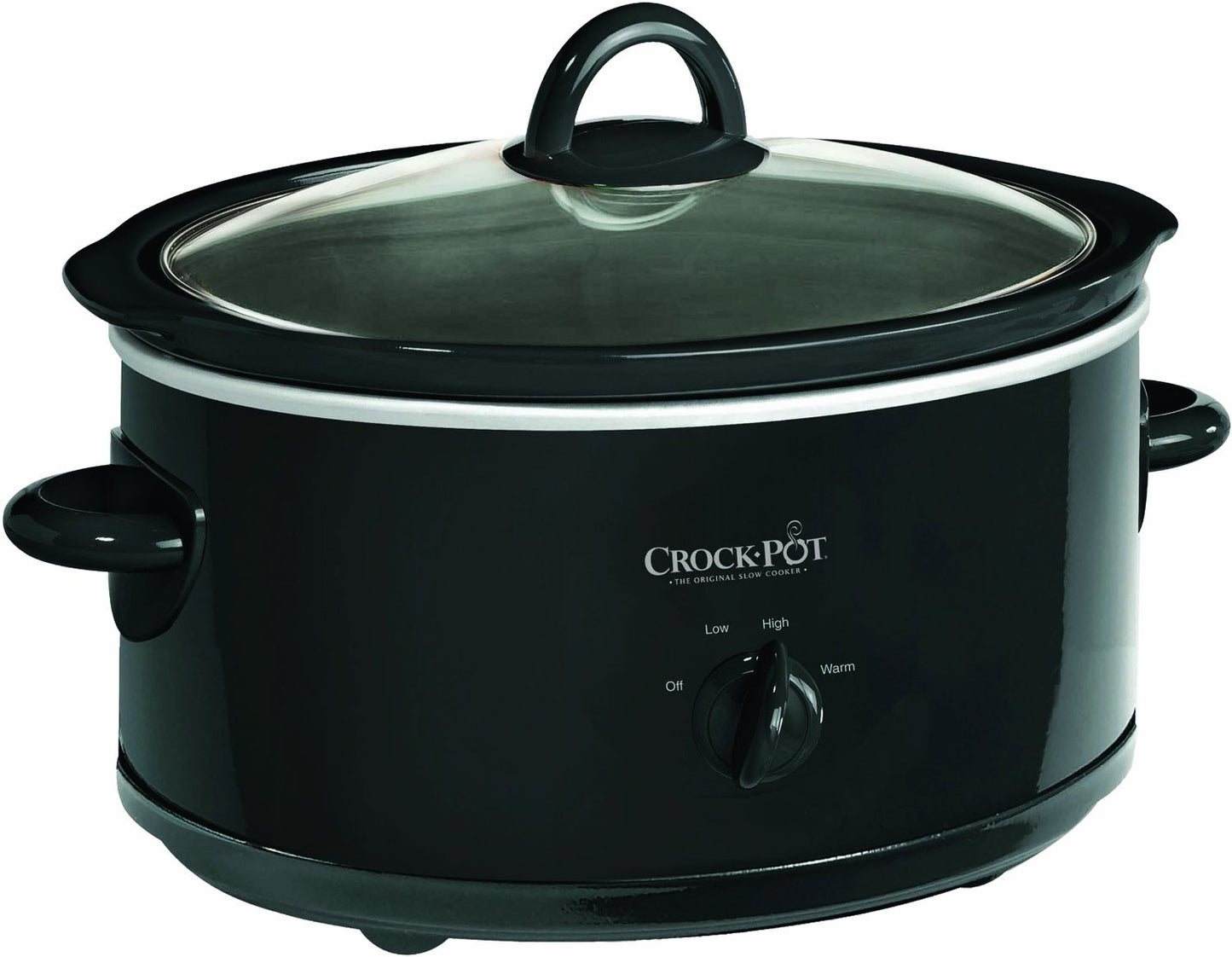 Crock-Pot Manual 7-Qt. Slow Cooker, Black