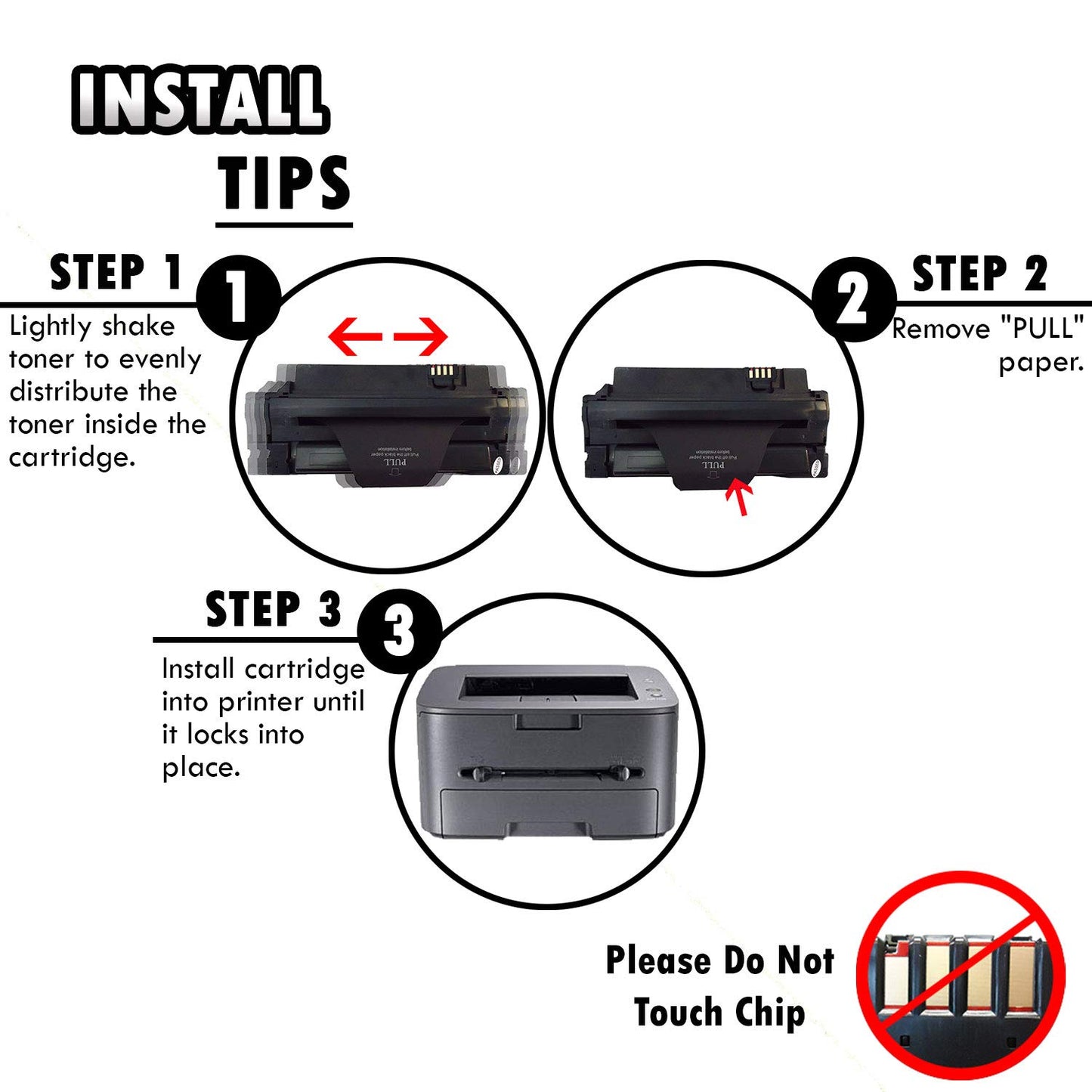 Inkfirst® High Yield Toner Cartridge 1130 (330-9553) Compatible Remanufactured for Dell 1130 1135 Black Dell 1135N 1130 1130N 1133