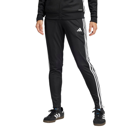 adidas Womens Tiro 25 Essentials Training Soccer Pants,Black/White,X-Large