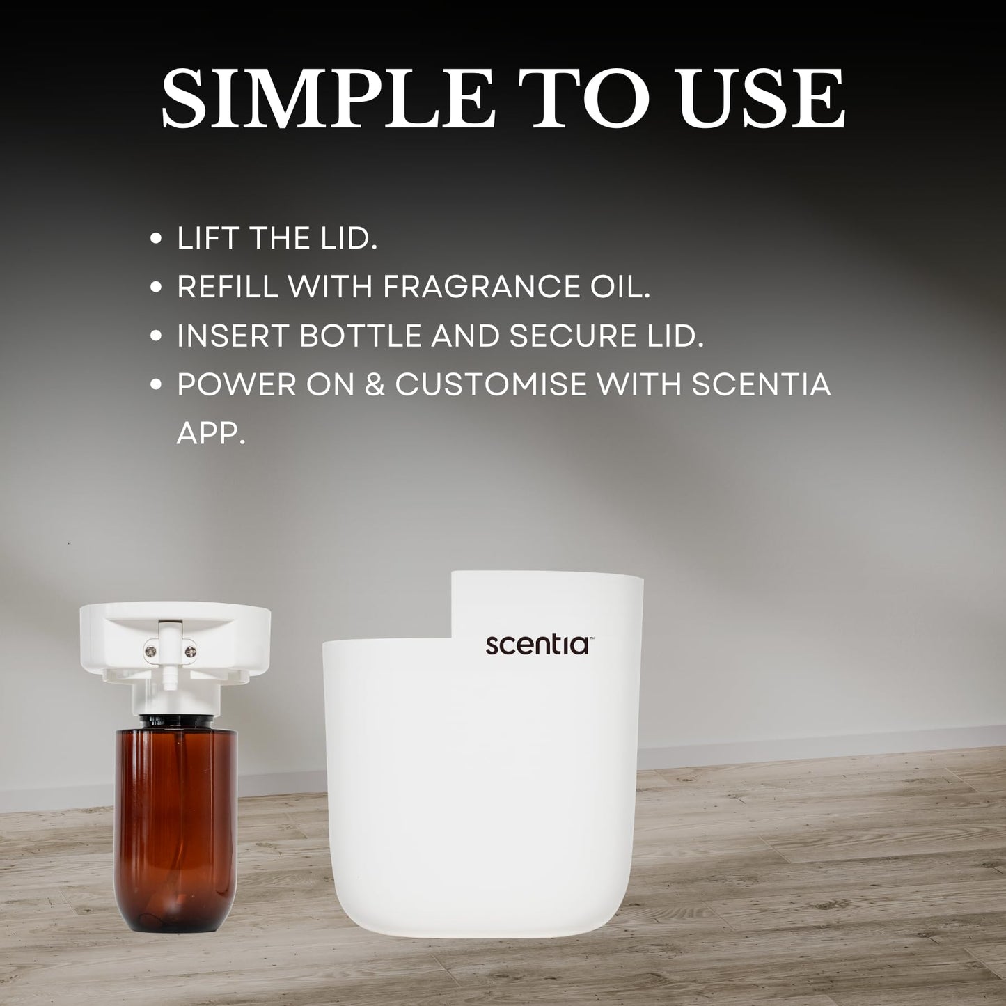 AromaPod Plug-in Waterless Diffuser | Cold-Air Stylish Design for Home, Office, Yoga Room | Nanotechnology 500 Sq.ft Coverage | White | 20ml Oil Included