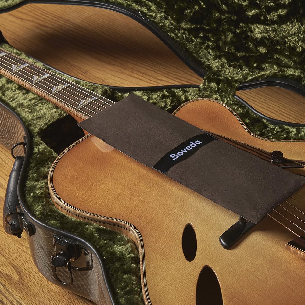 Boveda Music Starter Kit - (3) 49% RH Standard Boveda - Ideal Two Way Moisture Control for Most Climates - For Guitars and Other Large Wooden Instruments