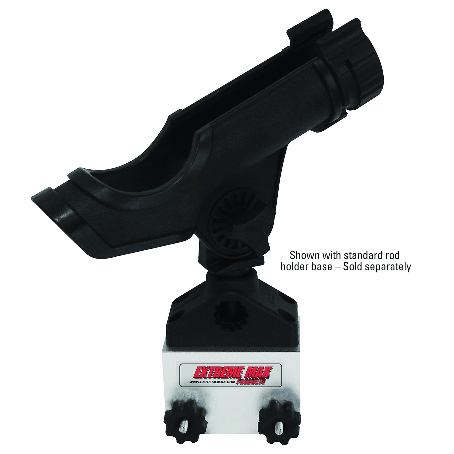Extreme Max 3005.4405 90° Aluminum Slider Base for Lund Sport Track Systems