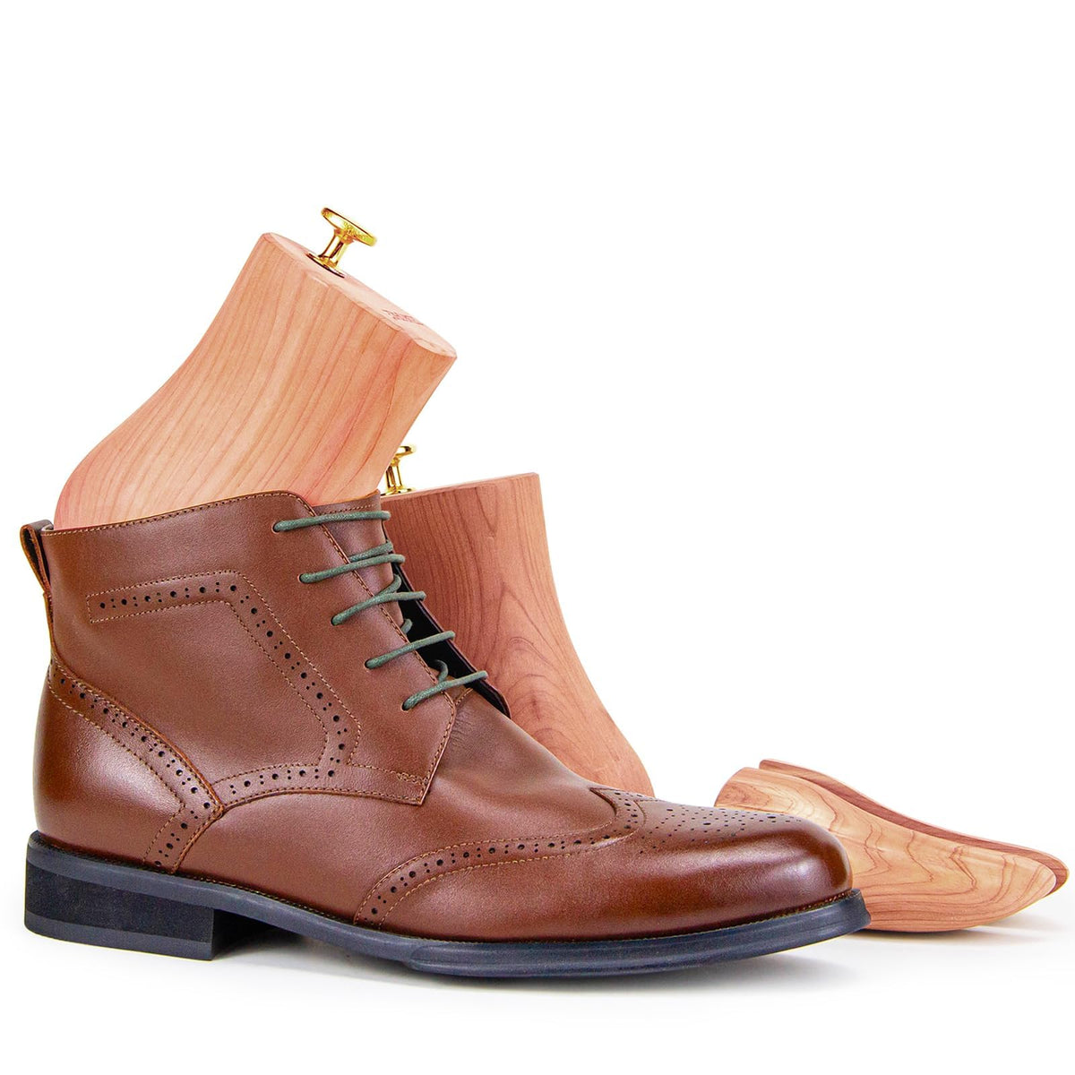 Cedar Space Wooden Boot Stretcher Tree, 8-14 Sizes Cedar Wood Shoe Trees, 100% Natural Shoe Stretcher for Men, Women, Boots, CS-BT-001