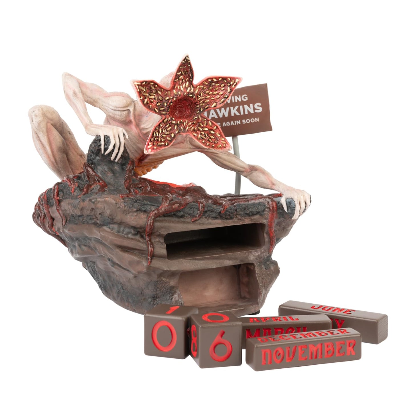 Stranger Things Office Merch Calendar | Stranger Things Advent Calendar | Demogorgon Figure | ST Official Merchandise