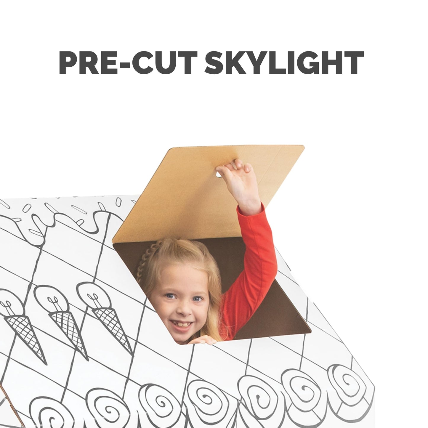 Bankers Box 1230201 at Play Treats N' Eats Playhouse, Cardboard Playhouse and Craft Activity for Kids