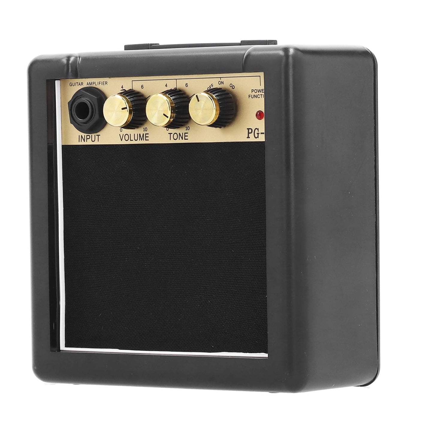 Guitar Bass Amplifier Portable Mini Speaker PG-3 3W for Onthego Performances Black+Gold