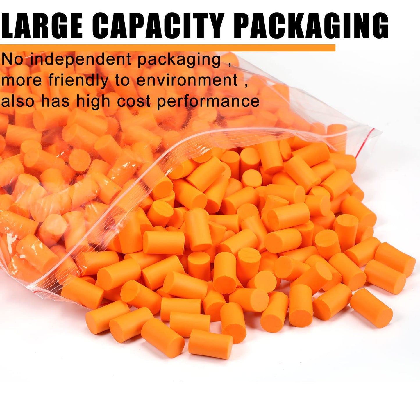 800 Pair Foam Ear Plugs Bulk for Sleeping Noise Cancelling 32db Disposable Comfortable Soft Ear Plugs Hearing Protection Quiet Sleep for Sleeping Snoring Shooting Music Concert
