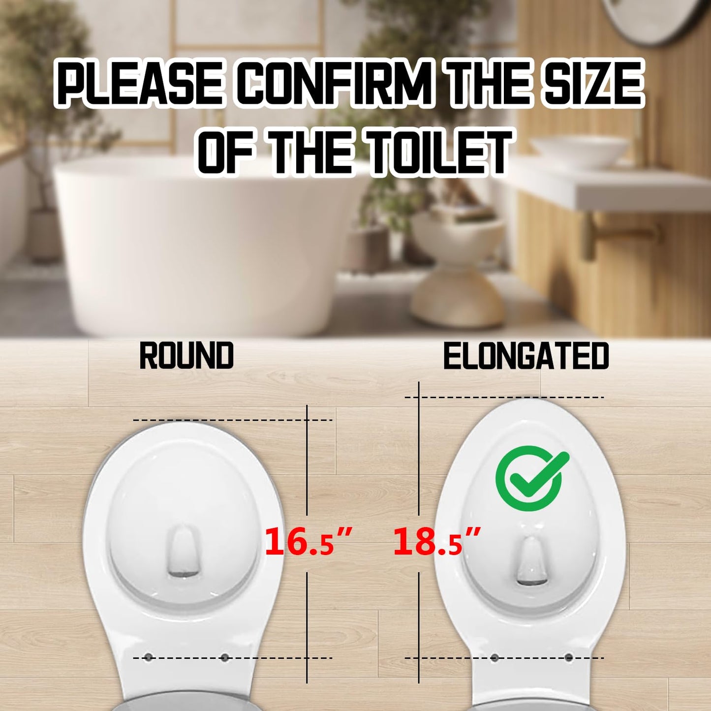 Elongated(Oval) Toilet Seat, Quick-Attach Hardware Metal Hinges, Heavy Duty, Slow Soft and Quiet Close, Durable and Sturdy, Easy to Clean, Fits Elongated(Oblong) Toilets, White(18.5″)
