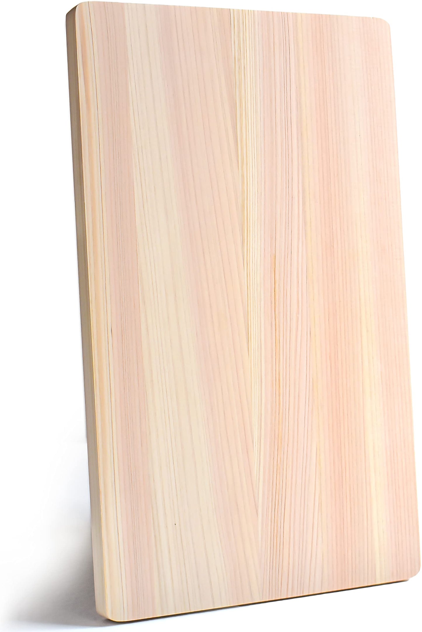 YAMASAN KYOTO UJI Japanese Hinoki Cutting Board - Large - Natural Cypress Wood Cutting Board, Kitchen Chopping Board, High Durability & Flexible, Made in Japan (16.53×9.44×0.59 inch) (Large)