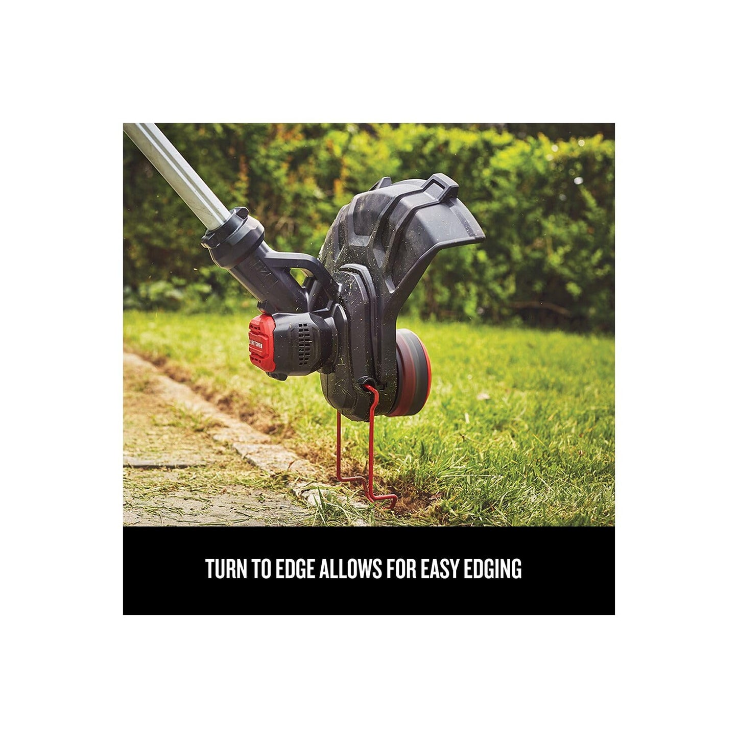 CRAFTSMAN Weedwacker V20 Cordless String Trimmer with 13-in Cutting Radius, Automatic Line Feed (CMCST900D1-CA)