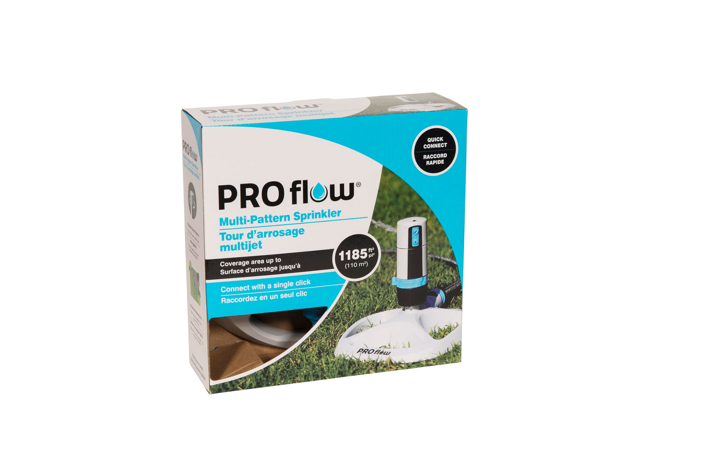 Garant PRO Flow Multi-Pattern Sprinkler – Covers up to 1185 sq. ft.
