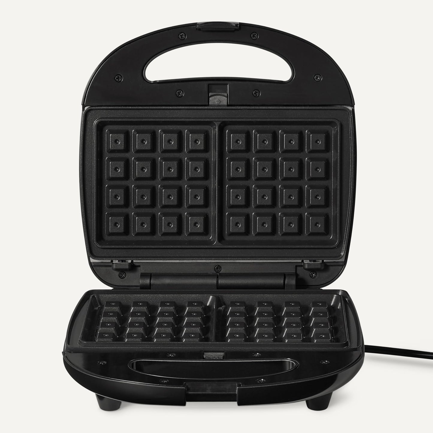 Amazon Basics 3-in-1 Sandwich Maker, Panini Press and Waffle Maker with Removable Plates, 760W