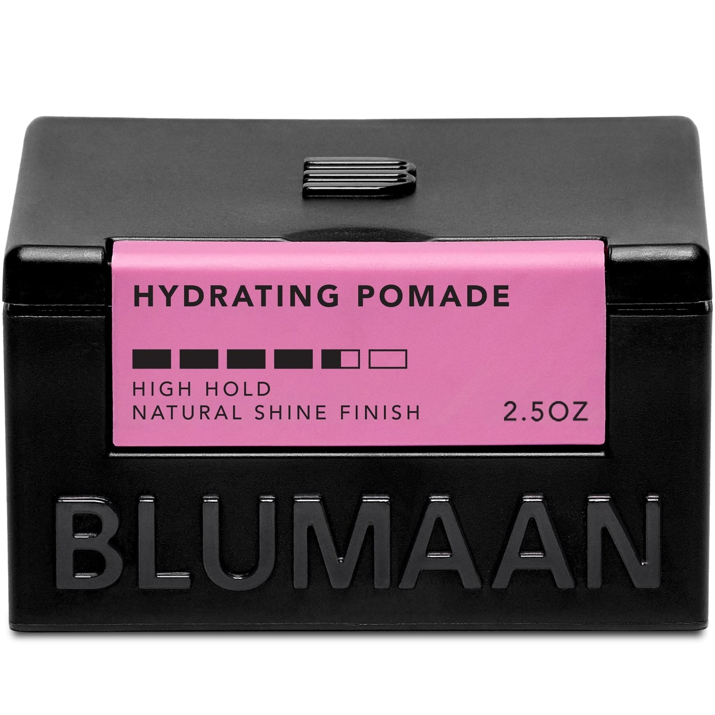 BLUMAAN Hydrating Pomade - Low Shine, High Hold | All Hair Types | Water Based | Easy To Wash - Ideal for Quiffs, Pompadours, Ducktails & Slick Back Looks - 2.5 oz