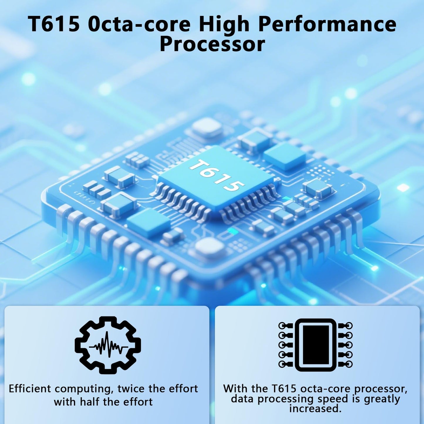 Android 15 Tablet 10 Inch, 24GB RAM+128GB ROM/1TB Expandable, 1.8GHz Octa-core CPU, 1280x800 IPS HD Display, WiFi 6, BT 5.4, 5+8MP Camera, 2 in 1 Tablets with Keyboard Case Mouse Stylus