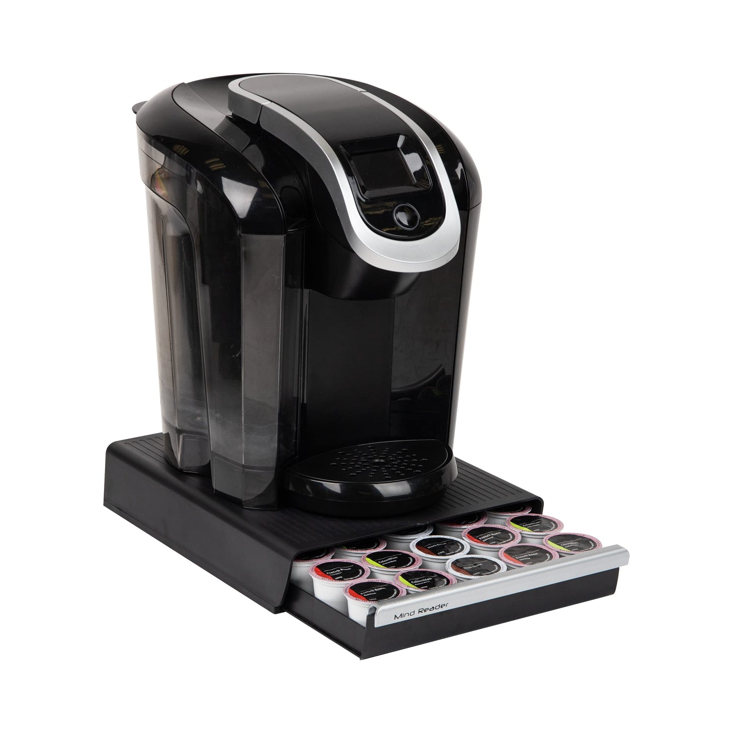 Mind Reader "Coupe" 30-Capacity Coffee Pod Drawer, Black