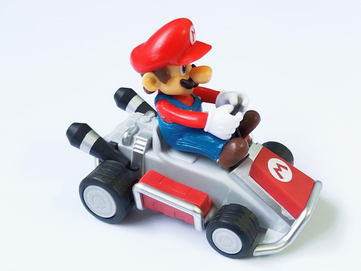 6Pcs Bigger Size Mari Bros Kart Pull Back Cars,Great Gifts for Fans, Collectors and Kids