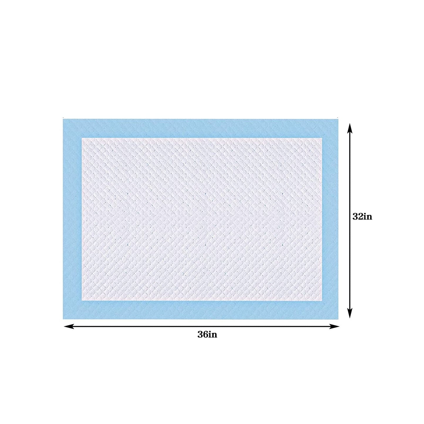 40Pcs Dog Pee Pads, Extra Large Disposable Dogs Training Potty Pad Leak-Proof Puppy Pads Pet Training Pads Strong Absorption Floor Mat for Dogs Cats Rabbits(32 x 36 inch)