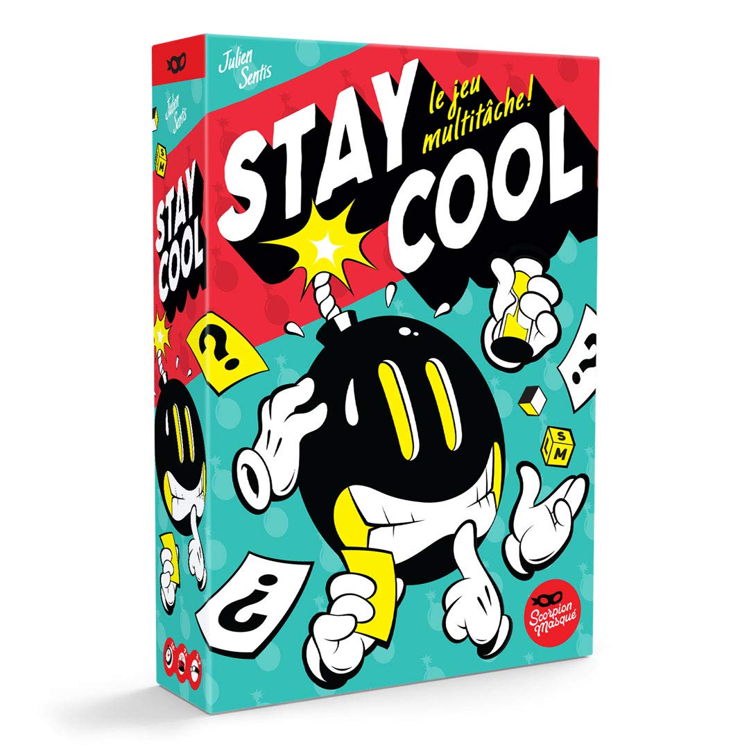 Stay Cool | Version française | Jeu de Société festif Pour ados et adultes | 12 ans et + | 3 à 7 joueurs | 30 Minutes
