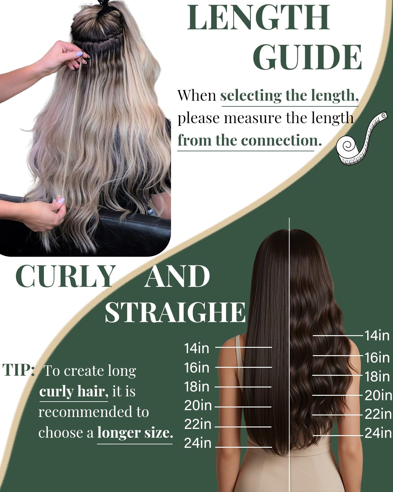 Ugeat Nano Bead Hair Extensions Human Hair Golden Brown Highlights Bleach Blonde Nano Tip Human Hair Extensions for Women Nano Link Hair Extensions Human Hair 18inch 50G 50S